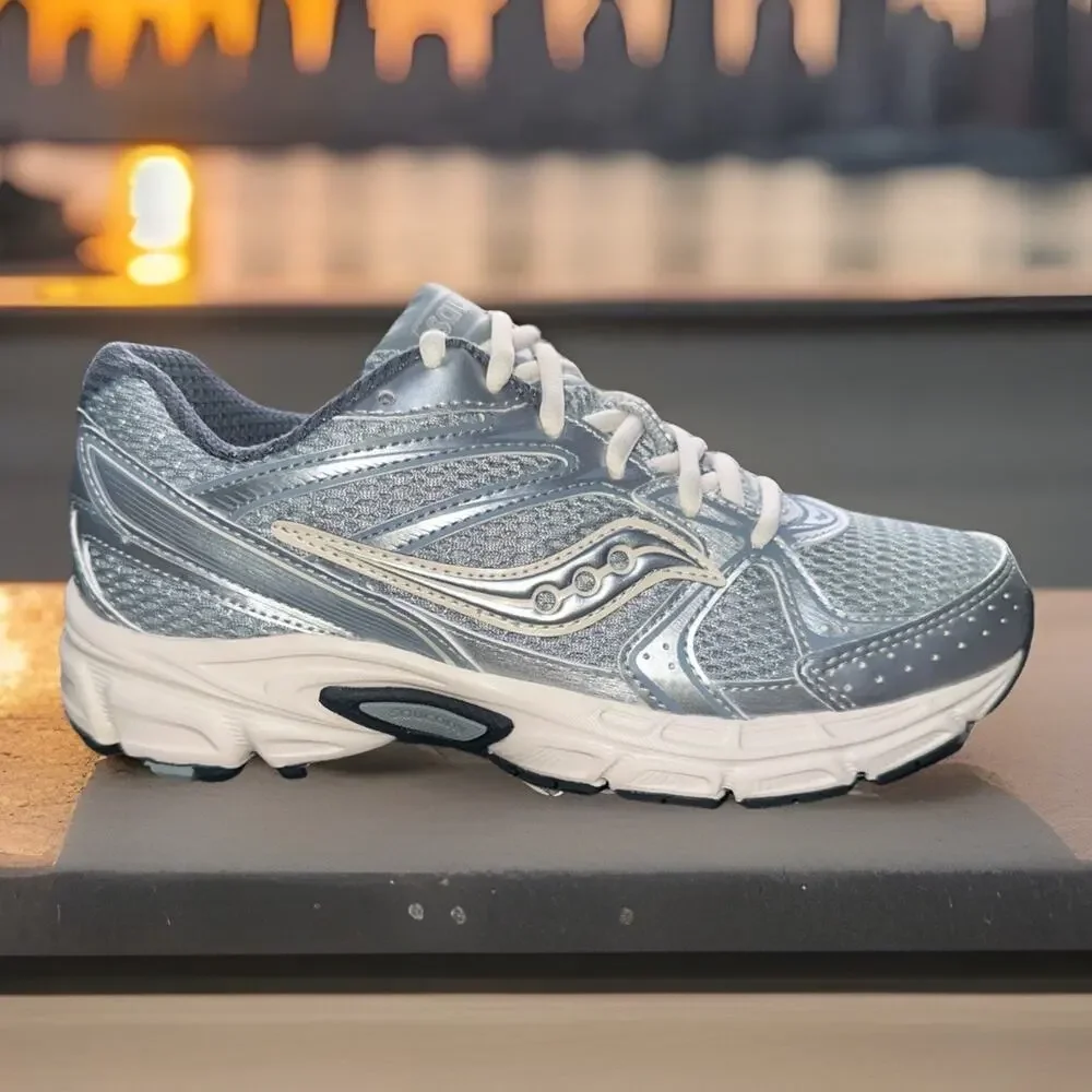 New Women's Size 7 Saucony Ride Millenium Silver Cream Running Shoes S60812-8